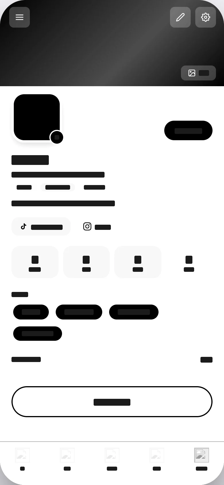 Profile, wireframe